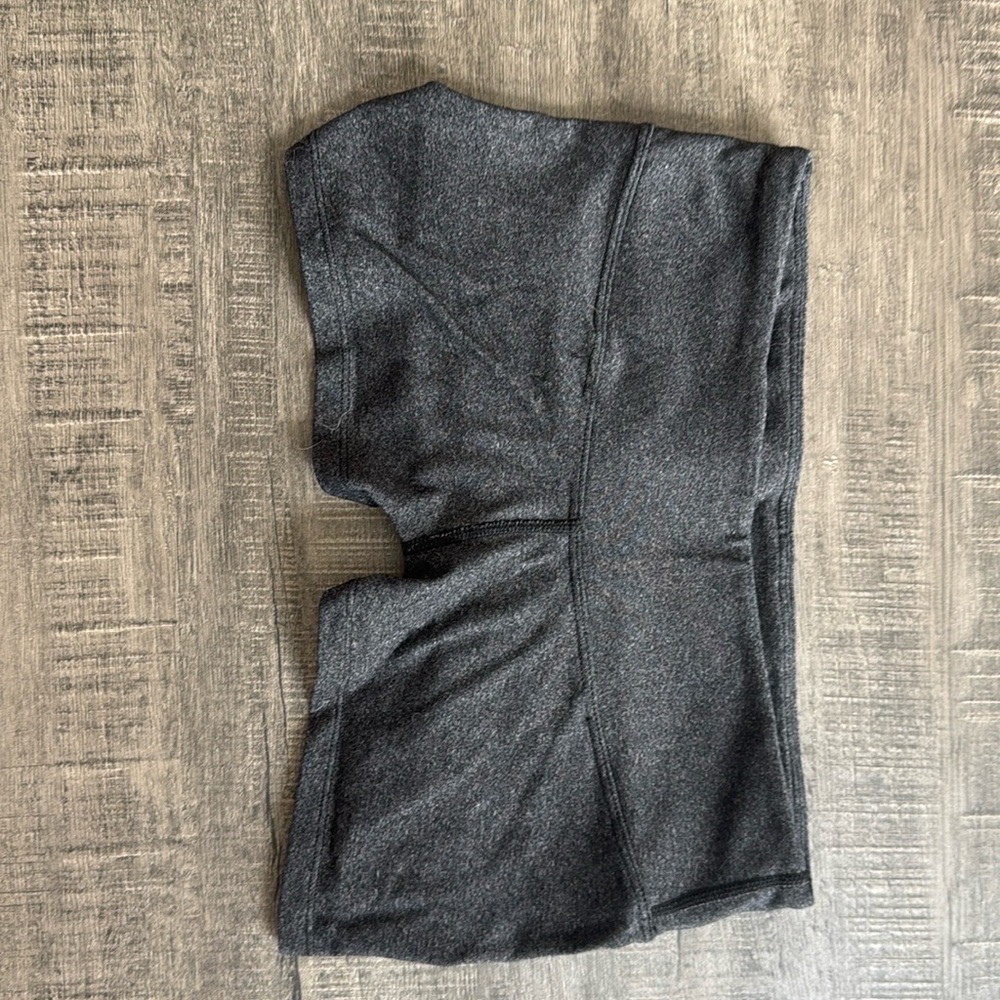 Dark grey solid nobull shorts